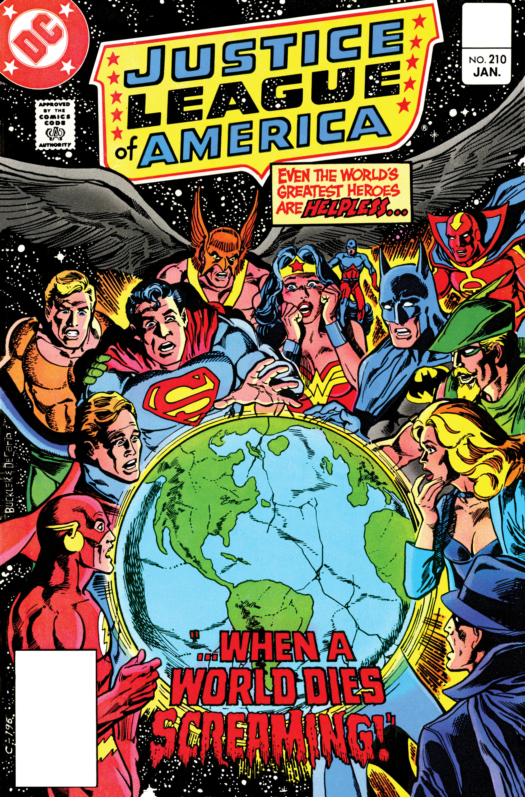 Read online Justice League of America (1960) comic -  Issue #210 - 1