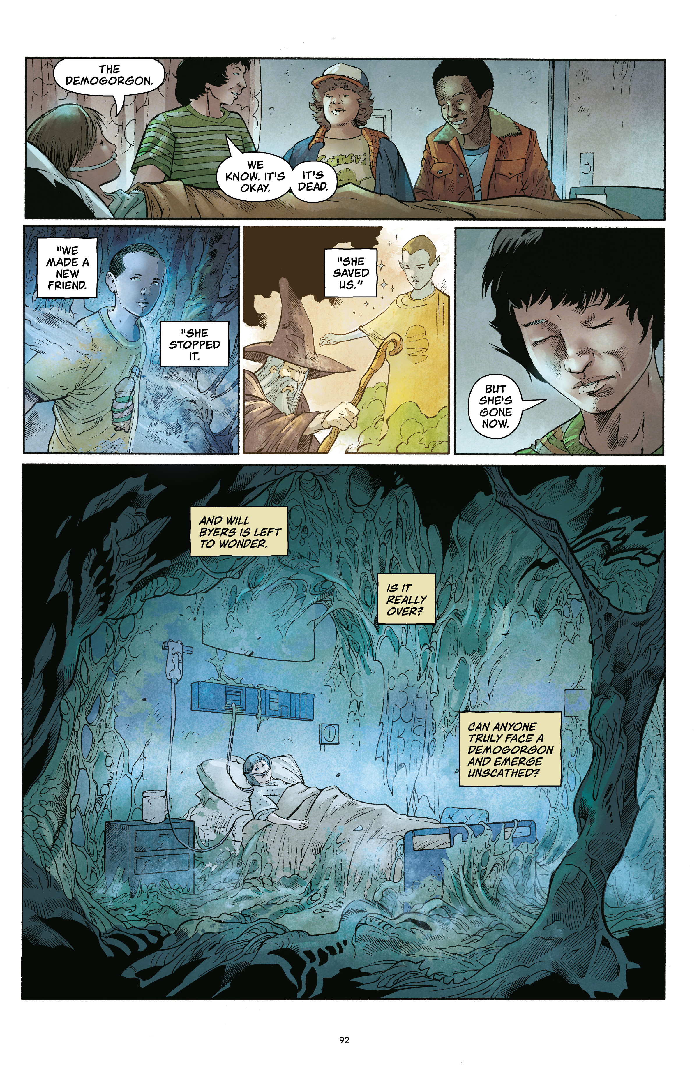 Read online Stranger Things Library Edition comic -  Issue # TPB 1 (Part 1) - 92