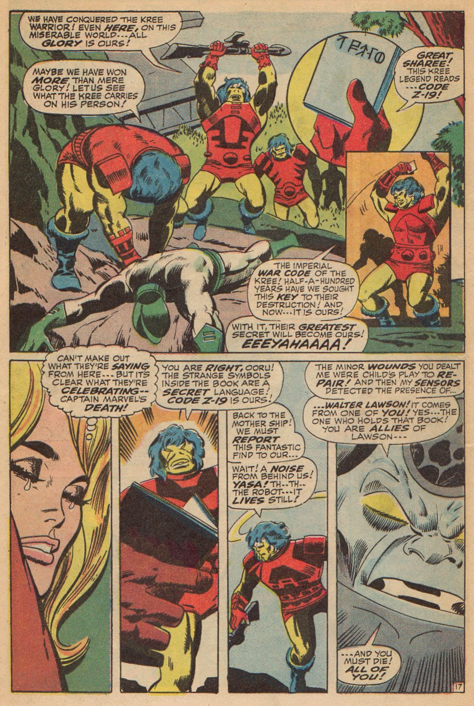 Captain Marvel (1968) Issue #9 #9 - English 18