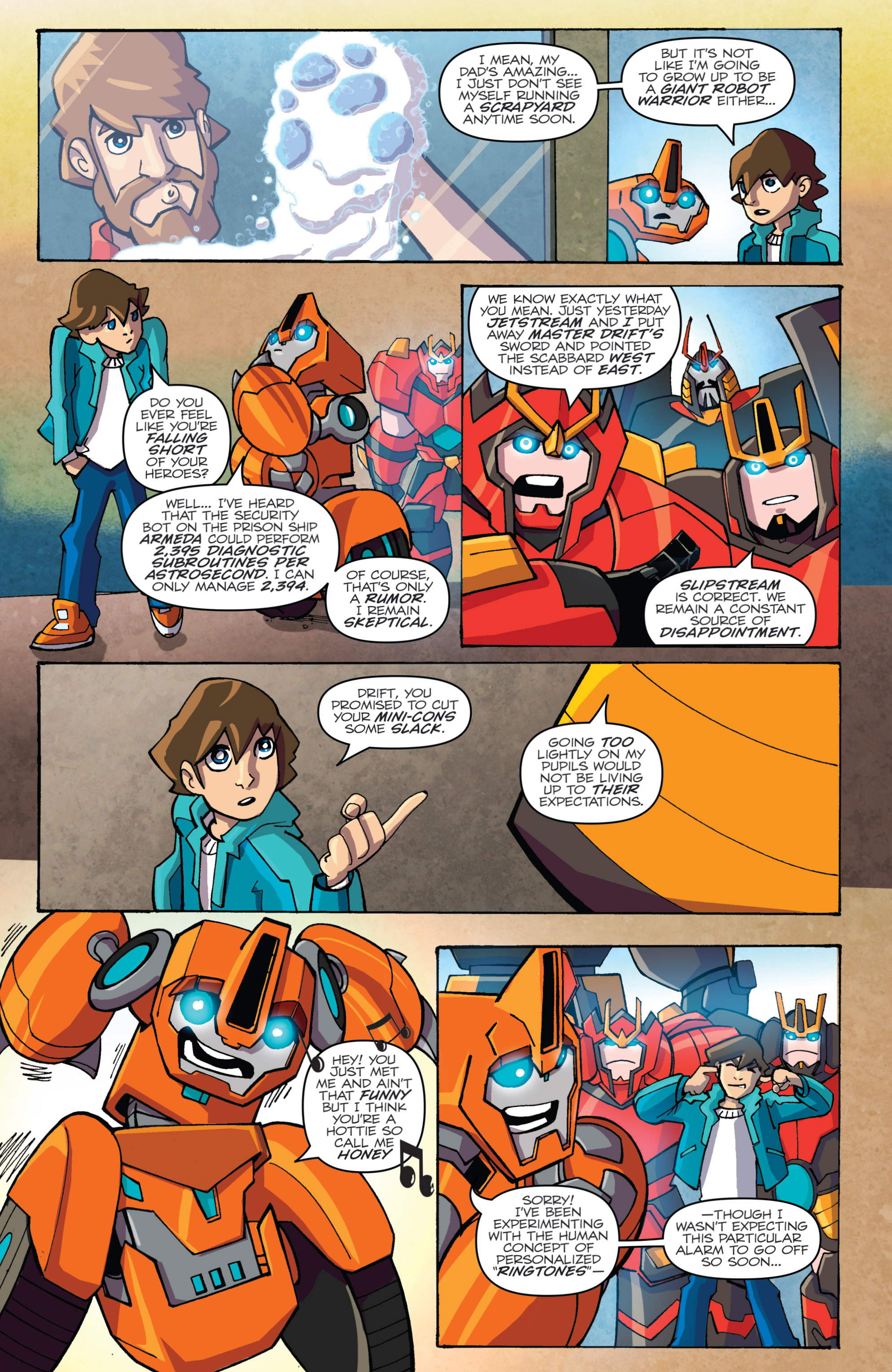 Read online Transformers: Robots In Disguise (2015) comic -  Issue #5 - 14