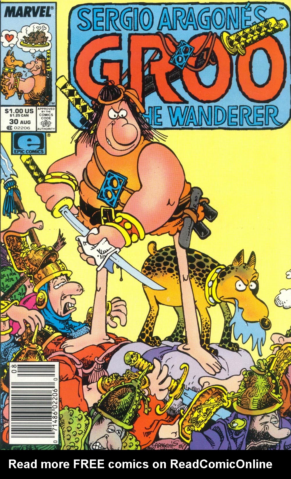 Read online Sergio Aragonés Groo the Wanderer comic -  Issue #30 - 1