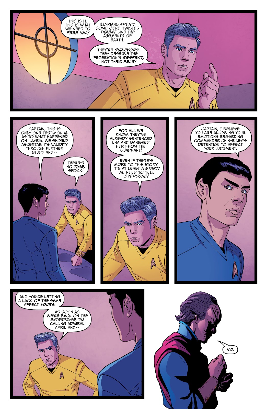 Star Trek: Strange New Worlds - The Illyrian Enigma issue 4 - Page 17