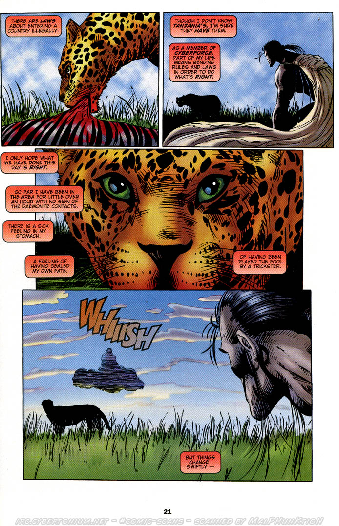 Read online Warblade: Endangered Species comic -  Issue #2 - 21