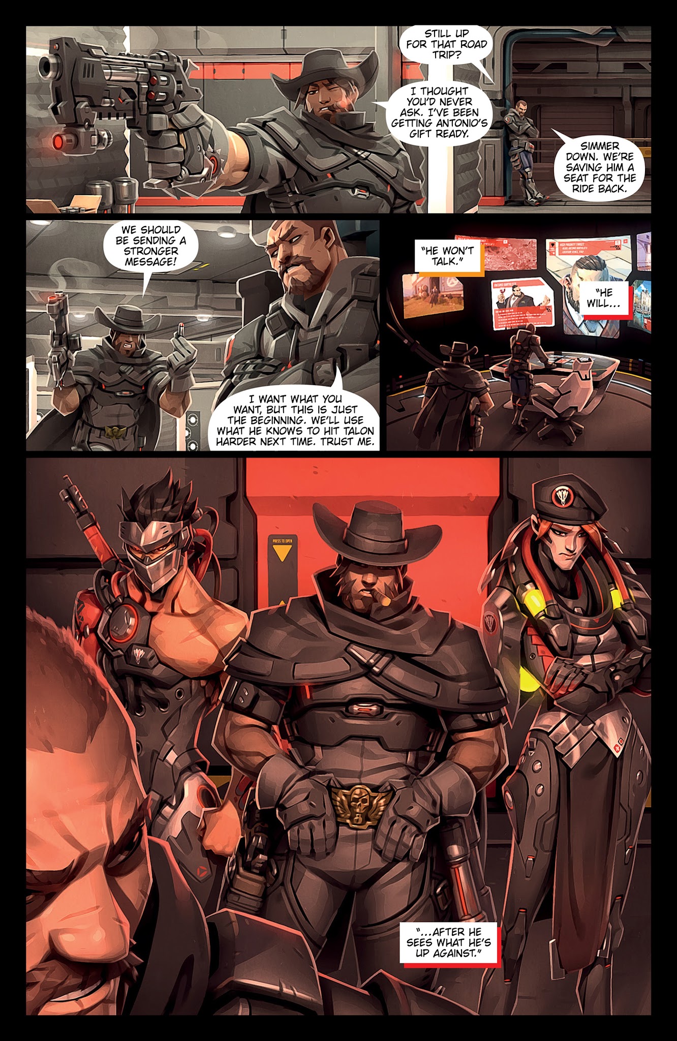 Read online Overwatch comic -  Issue #16 - 9