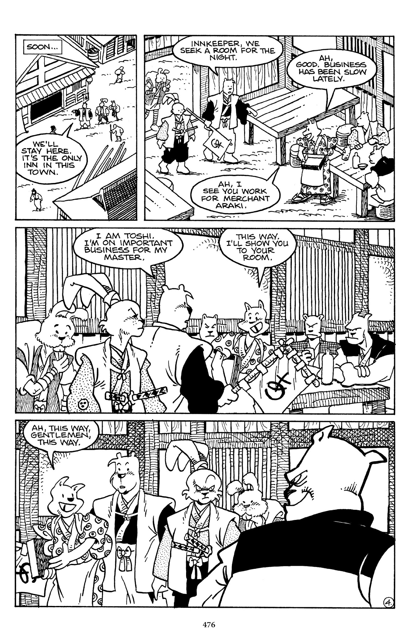 Read online The Usagi Yojimbo Saga comic -  Issue # TPB 3 - 471