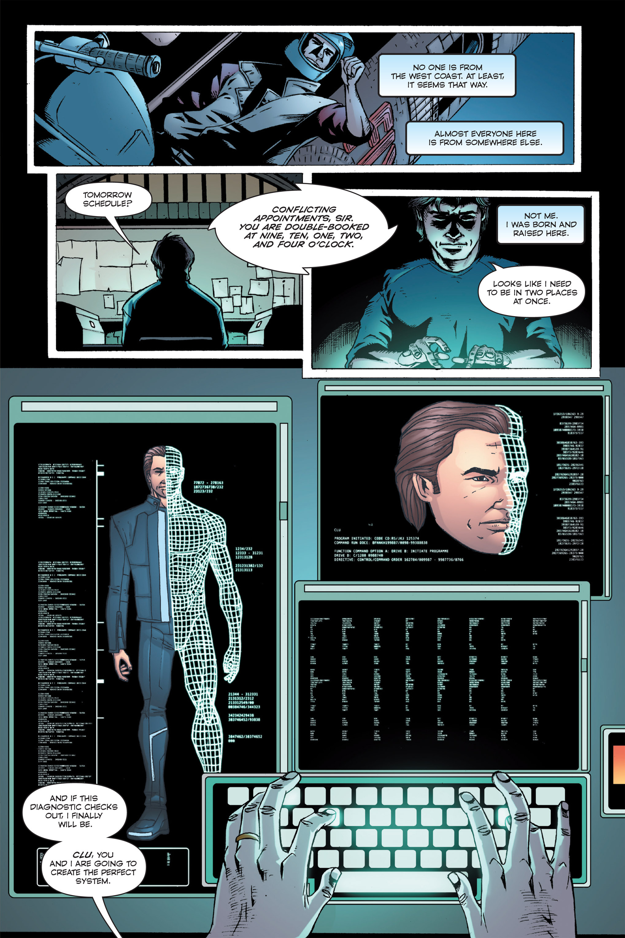 Read online TRON: Betrayal comic -  Issue # TPB - 25