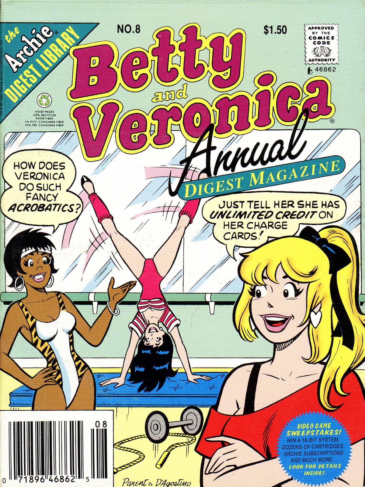 Read online Betty and Veronica Annual Digest Magazine comic -  Issue #8 - 1