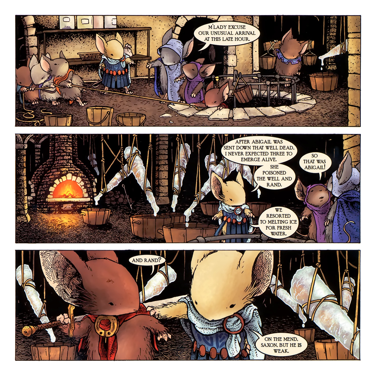 Read online Mouse Guard: Winter 1152 comic -  Issue #5 - 21