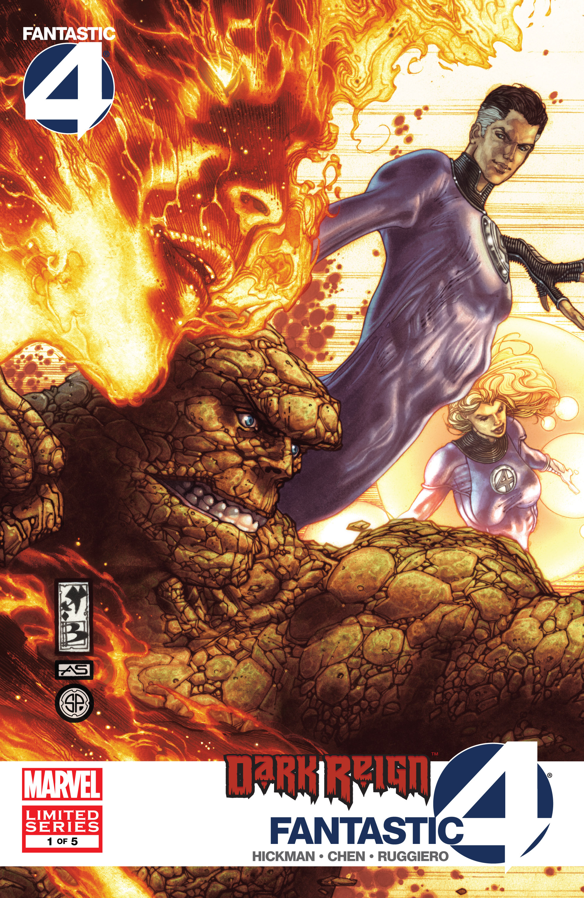 Read online Dark Reign: Fantastic Four comic -  Issue #1 - 1
