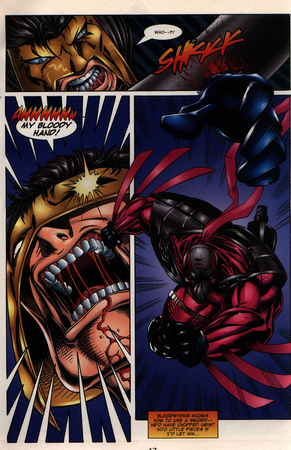 Read online Bloodstrike (1993) comic -  Issue #17 - 20