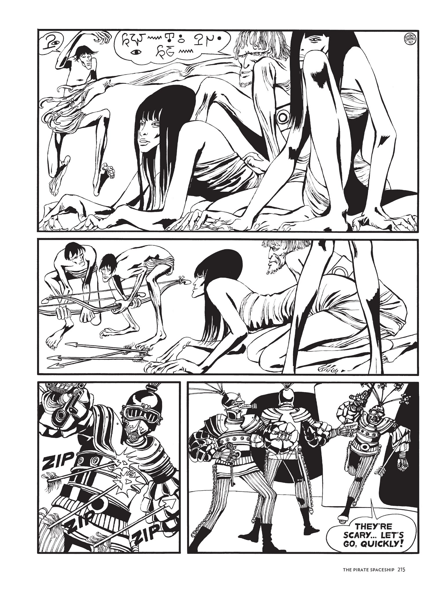 Read online The Complete Crepax comic -  Issue # TPB 2 - 204