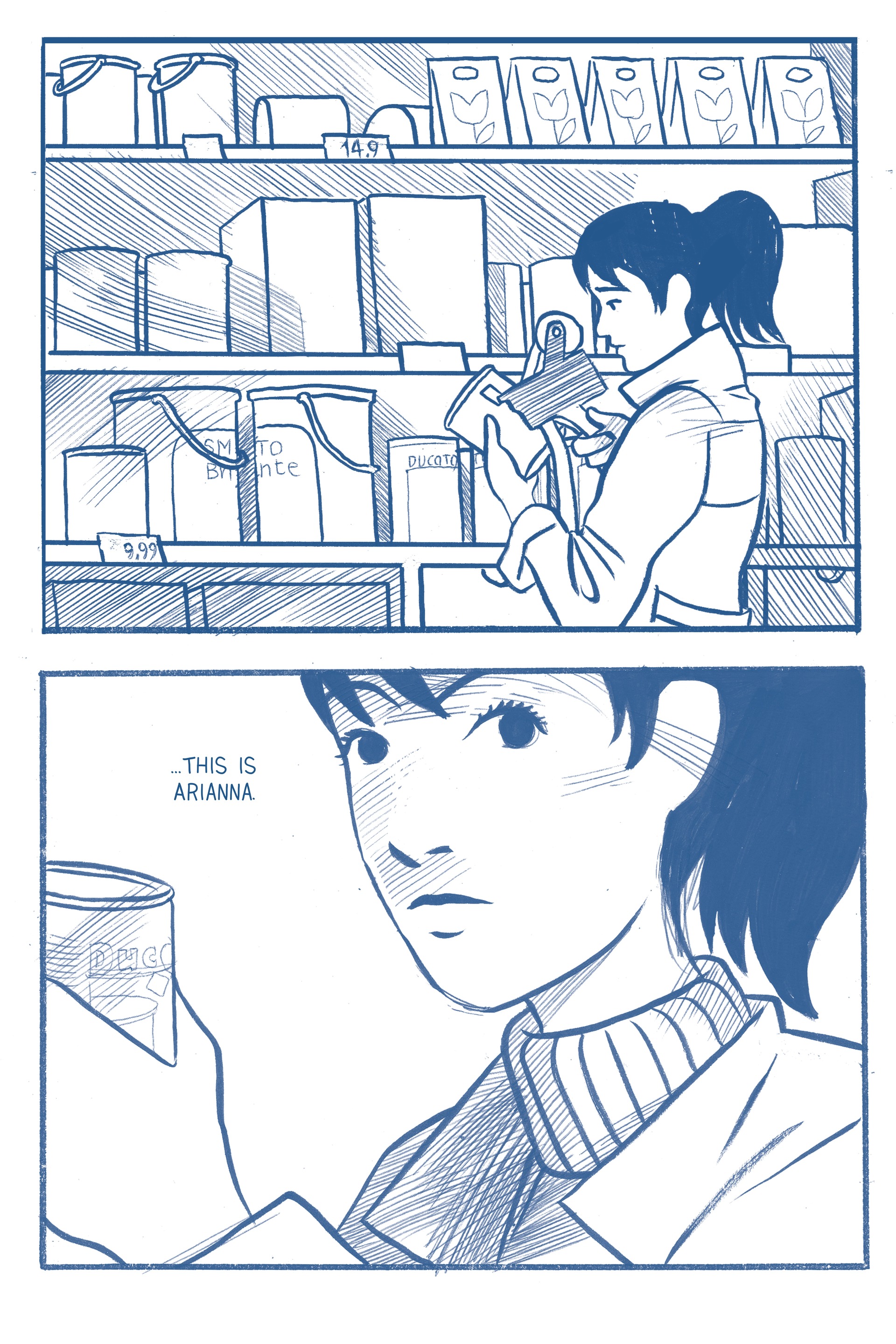 Read online When Everything Turned Blue comic -  Issue # TPB - 66