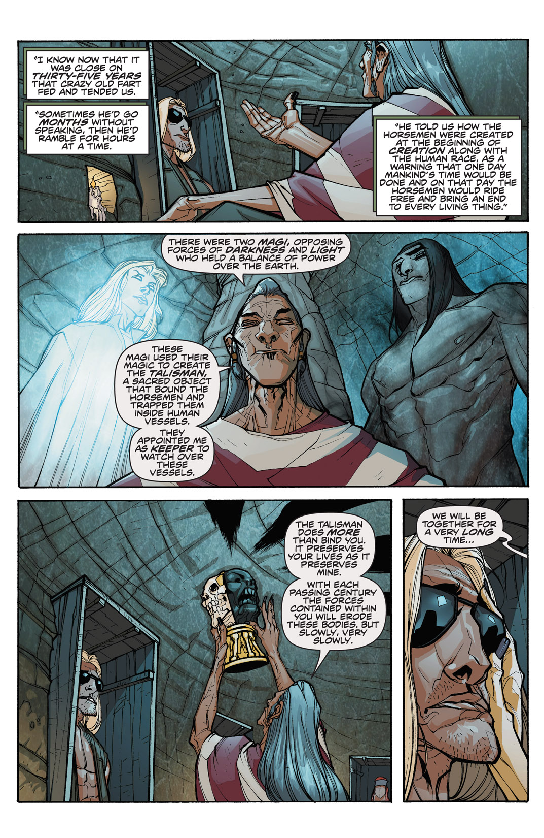 Read online The Darkness: Four Horsemen comic -  Issue #3 - 14
