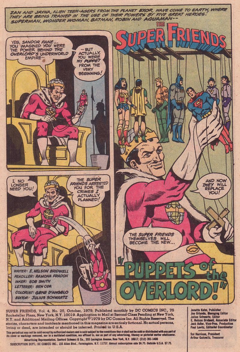 Read online The Super Friends comic -  Issue #25 - 2