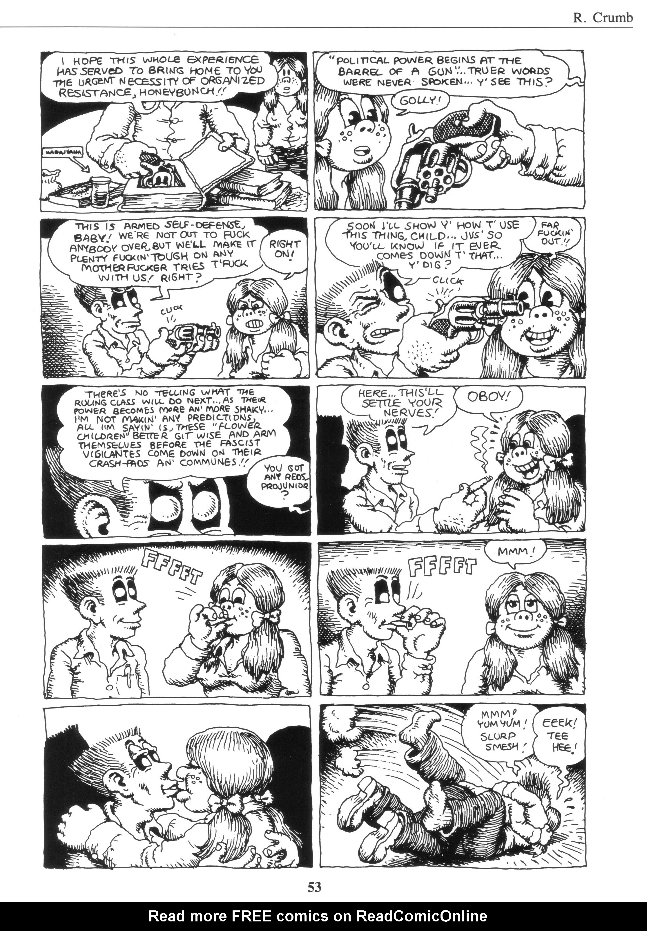 Read online The Complete Crumb Comics comic -  Issue # TPB 7 - 61