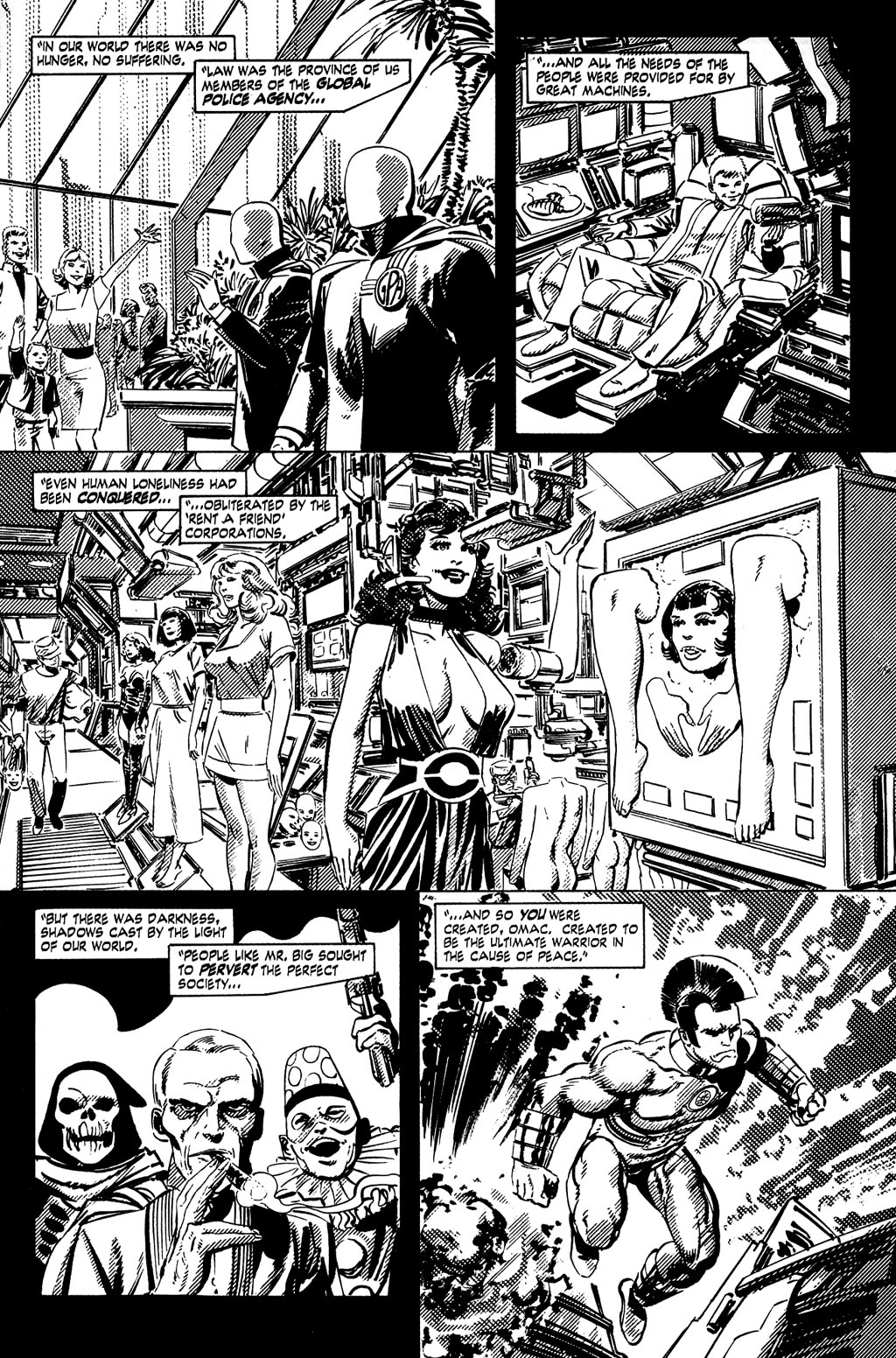 Read online OMAC: One Man Army Corps comic -  Issue #1 - 42