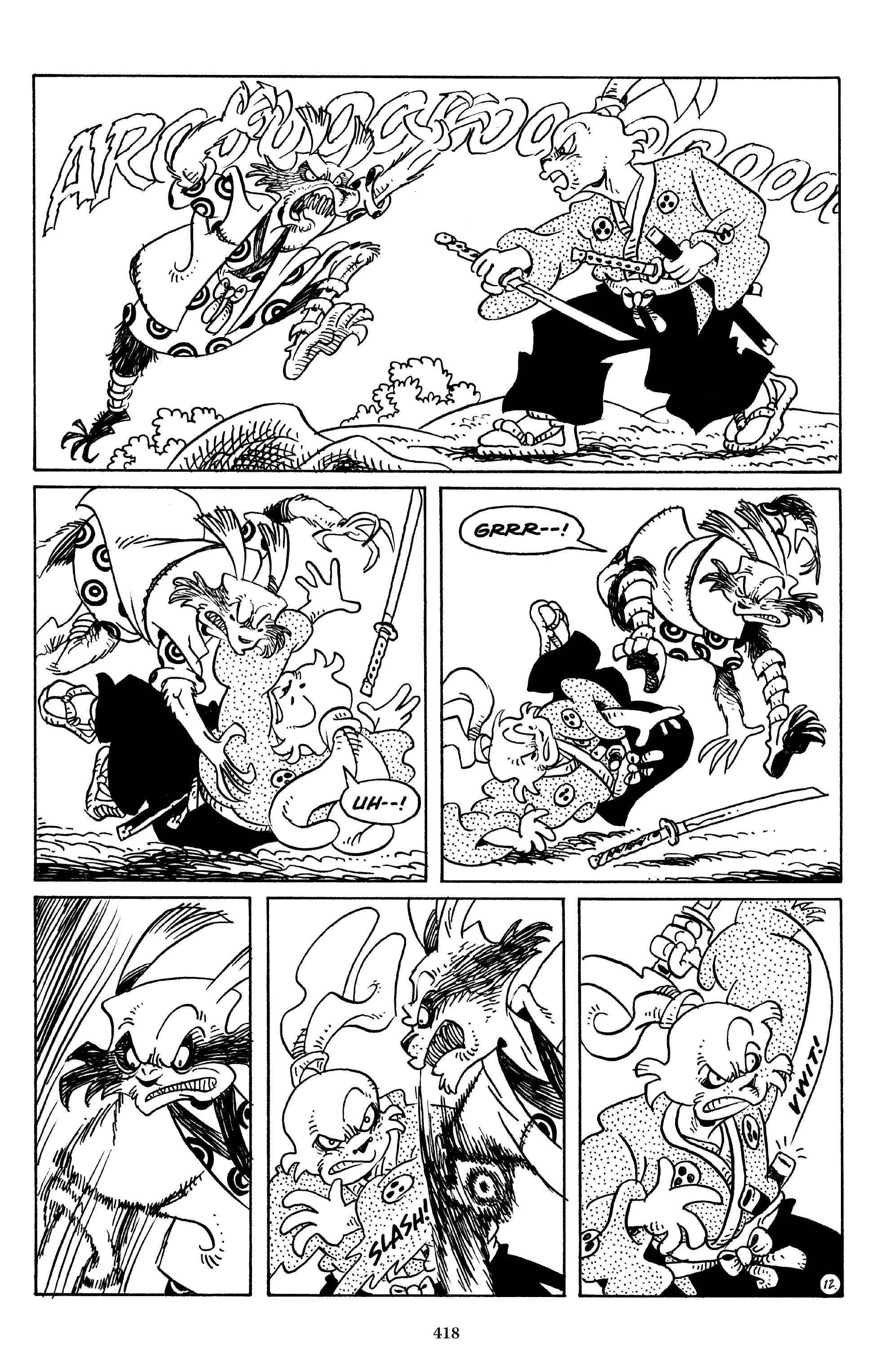 Read online The Usagi Yojimbo Saga comic -  Issue # TPB 4 - 414