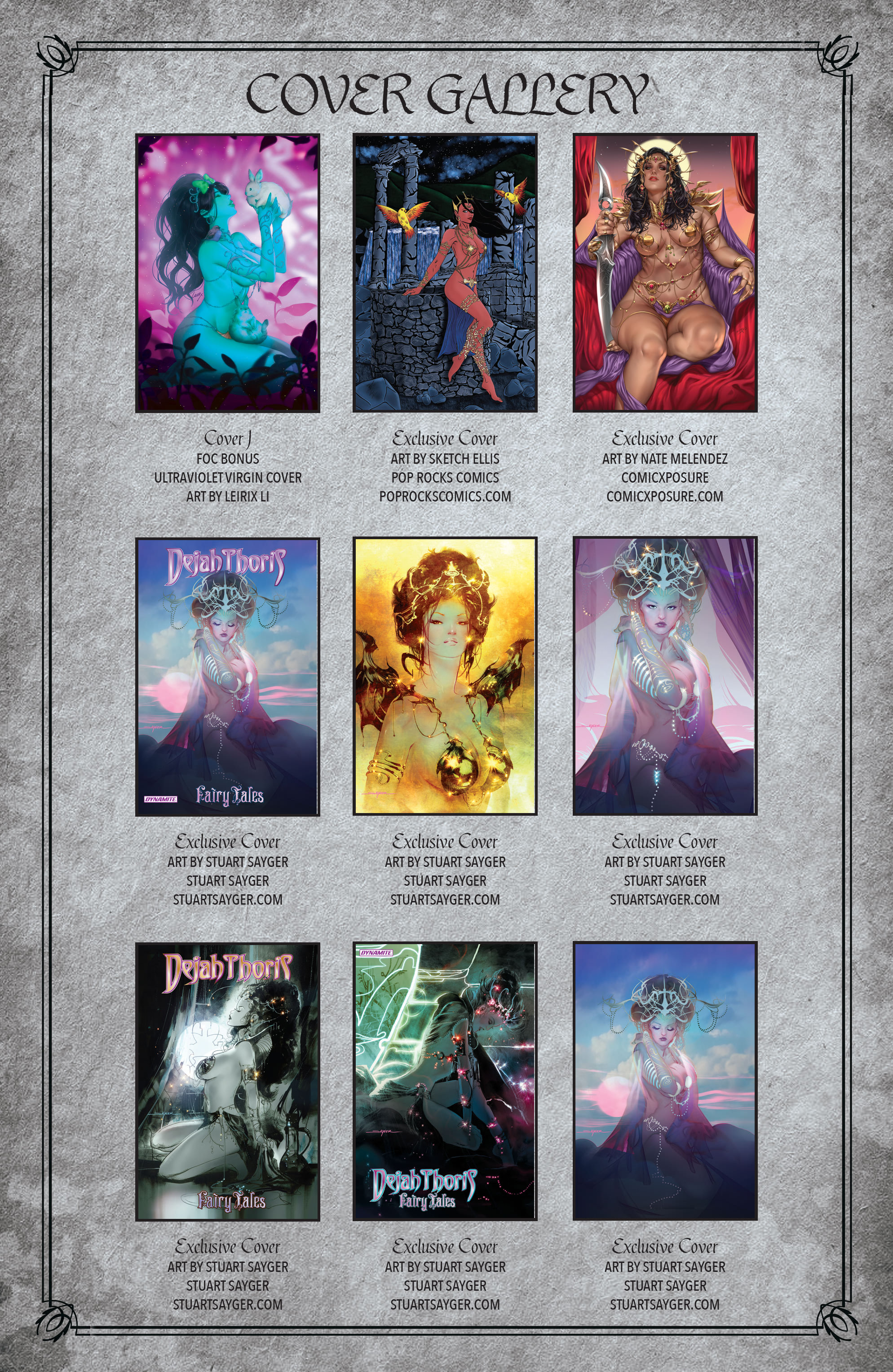 Read online Dejah Thoris Fairy Tales One-Shot comic -  Issue # Full - 34