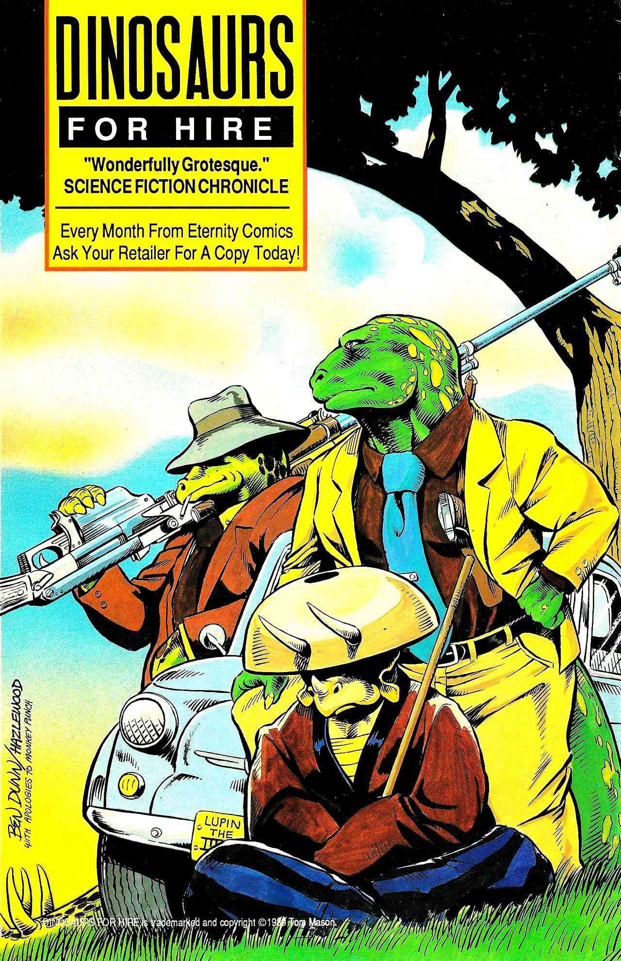 Read online Dinosaurs For Hire (1988) comic -  Issue #7 - 35