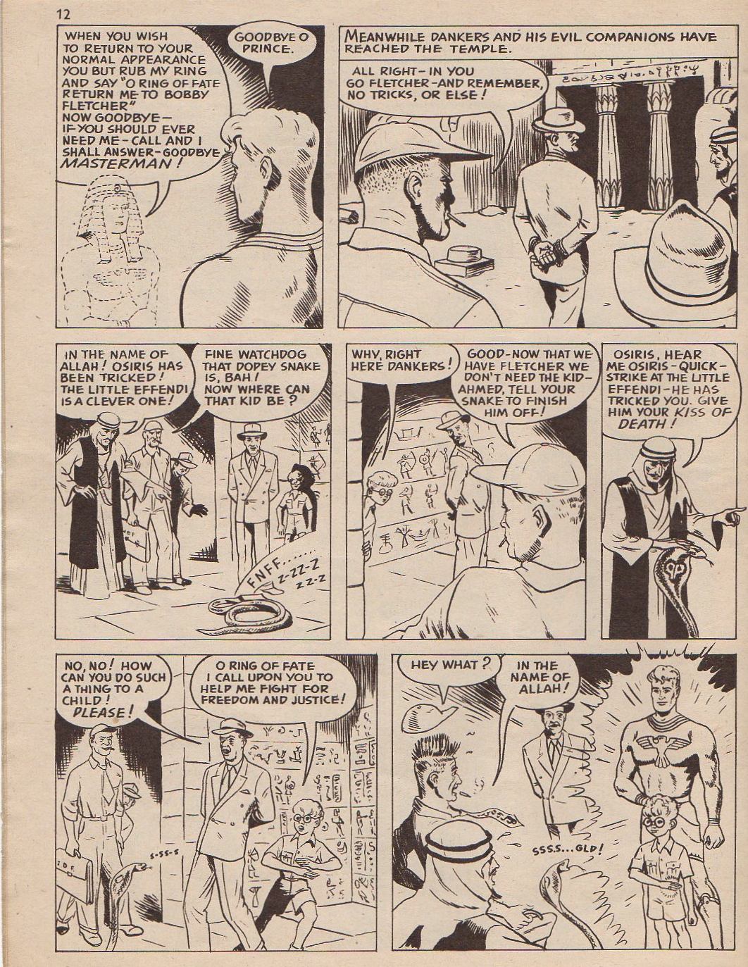 Read online Masterman Comic comic -  Issue #1 - 12