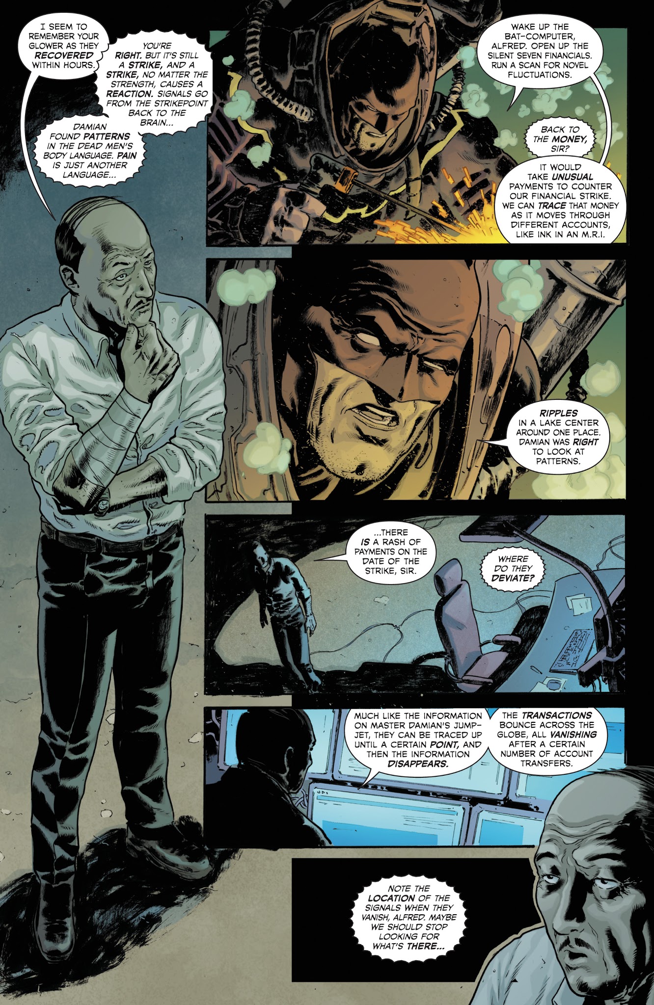 Read online The Shadow/Batman comic -  Issue #5 - 21