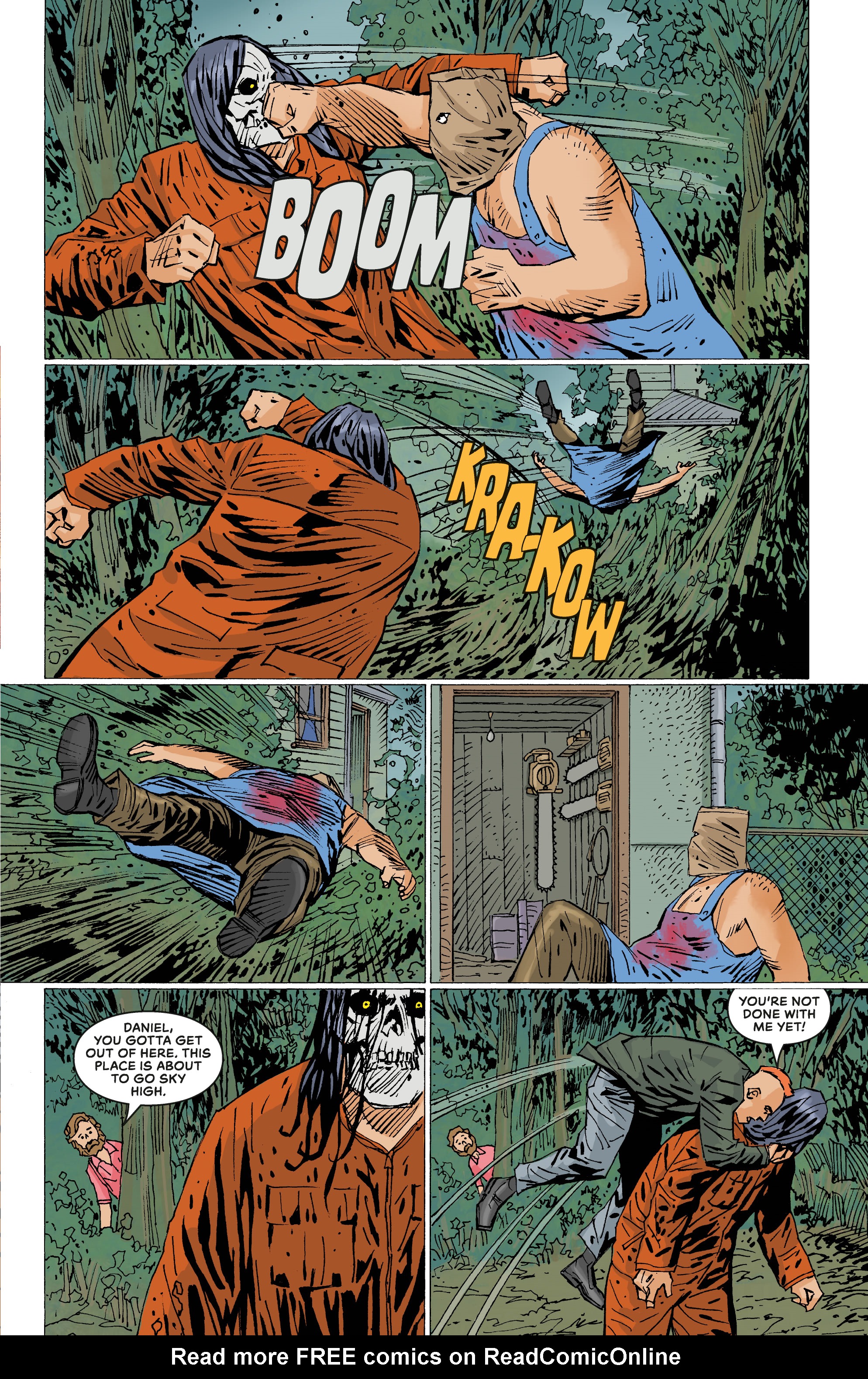 Read online Where Monsters Lie comic -  Issue #4 - 11