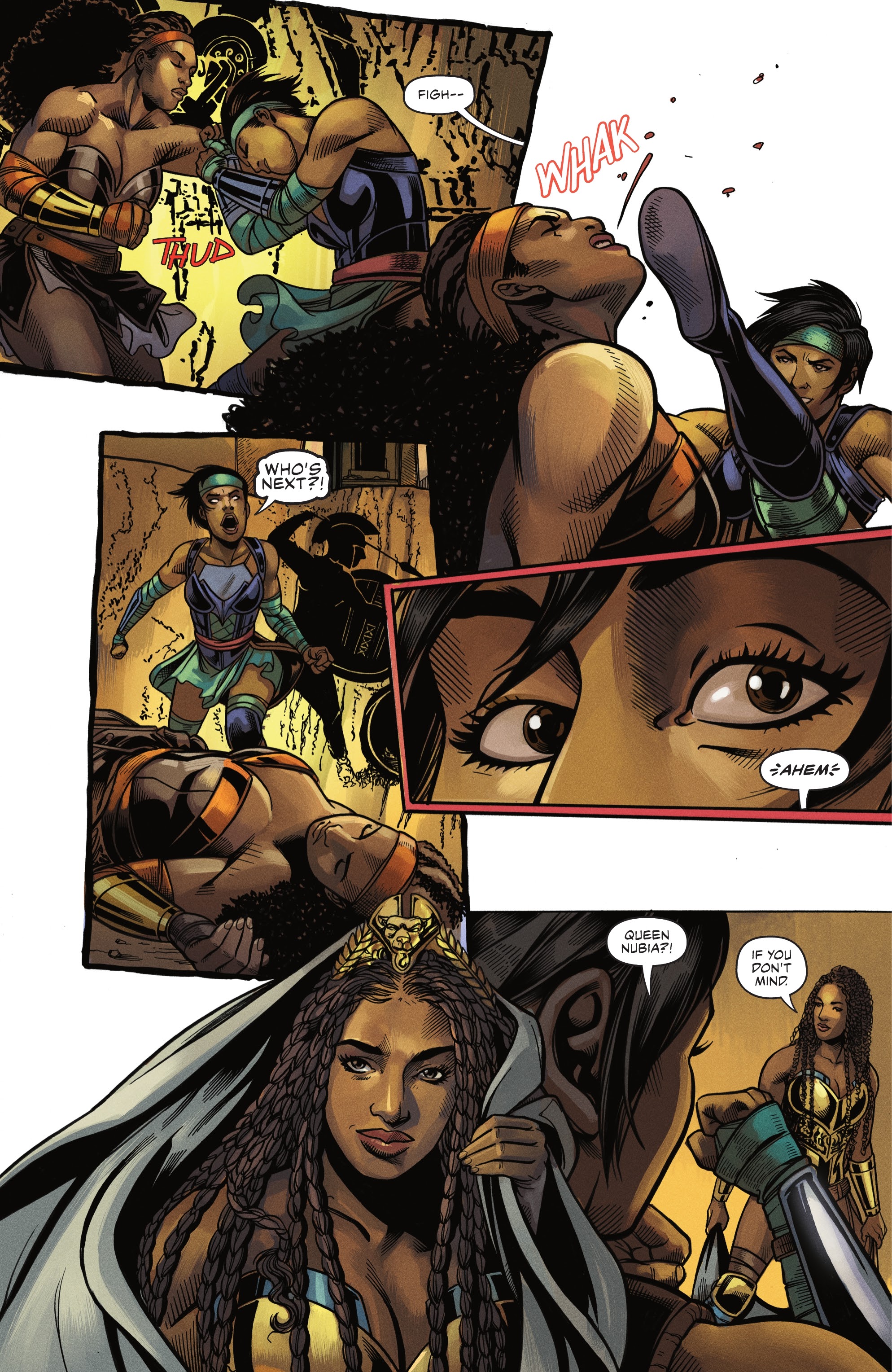 Read online Nubia & the Amazons comic -  Issue #2 - 17