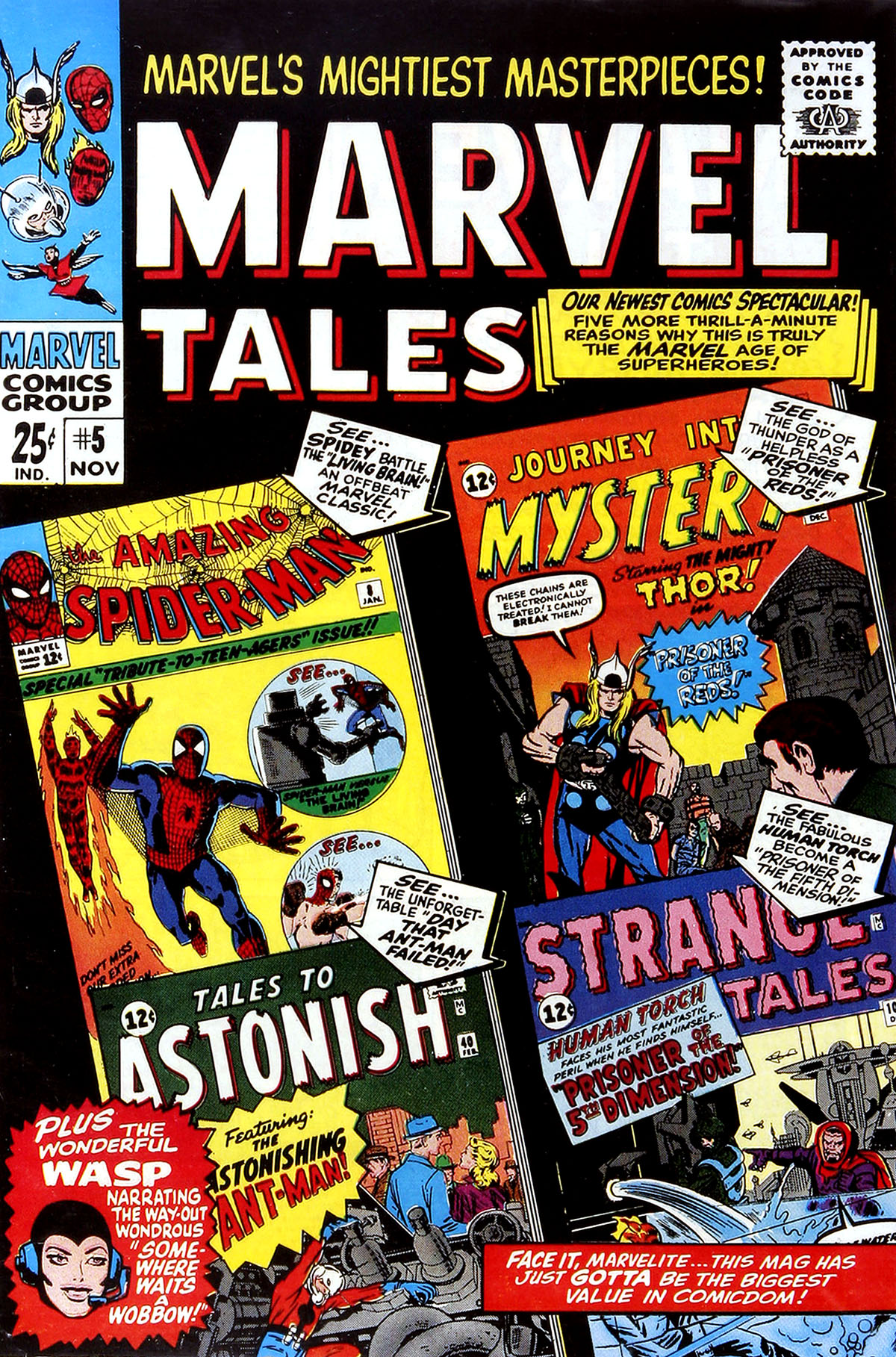 Read online Marvel Tales (1964) comic -  Issue #5 - 1