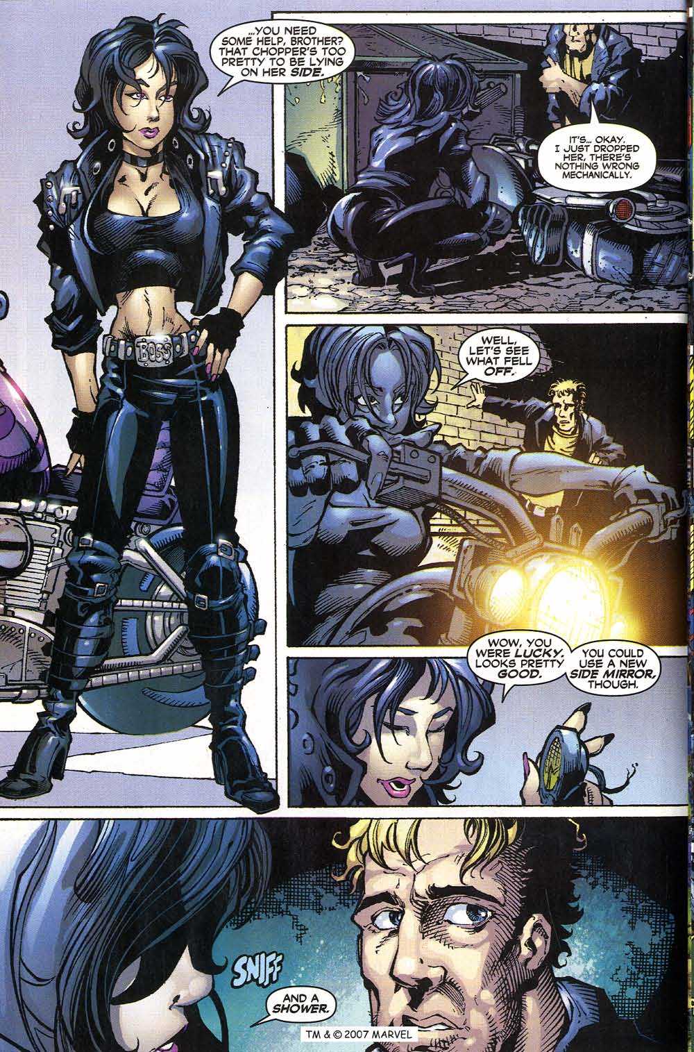 Read online Ghost Rider (2001) comic -  Issue #5 - 7