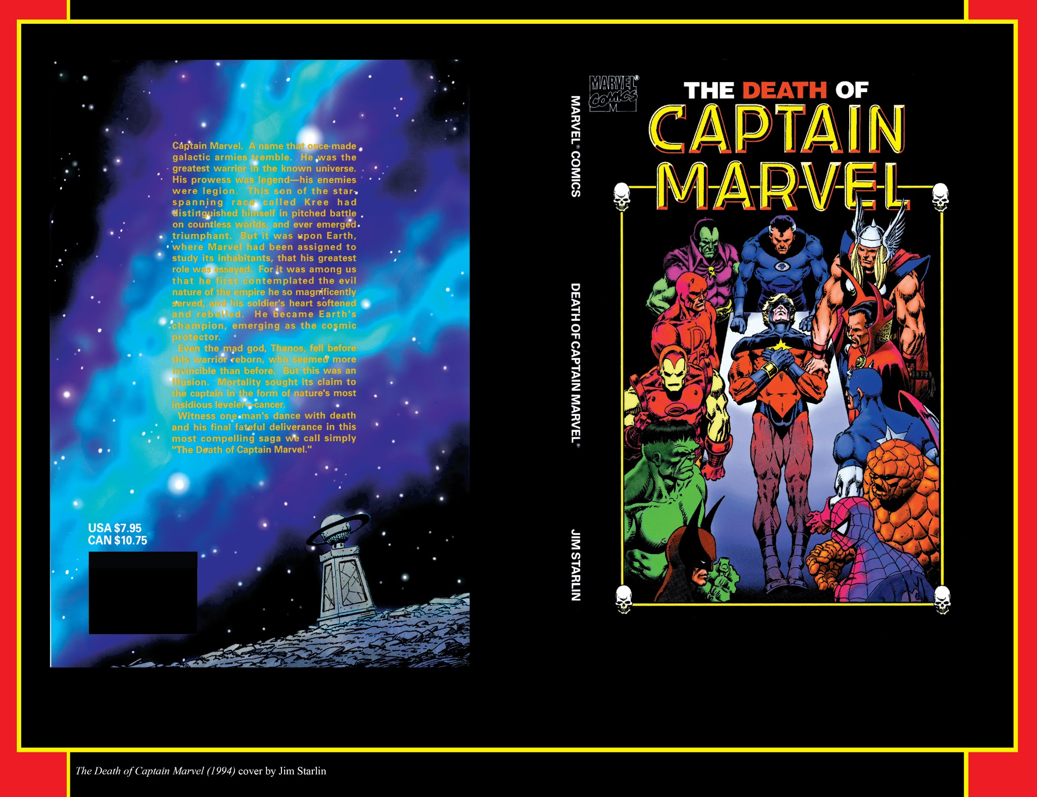 Read online Captain Marvel: The Death of Captain Marvel comic -  Issue # TPB - 120