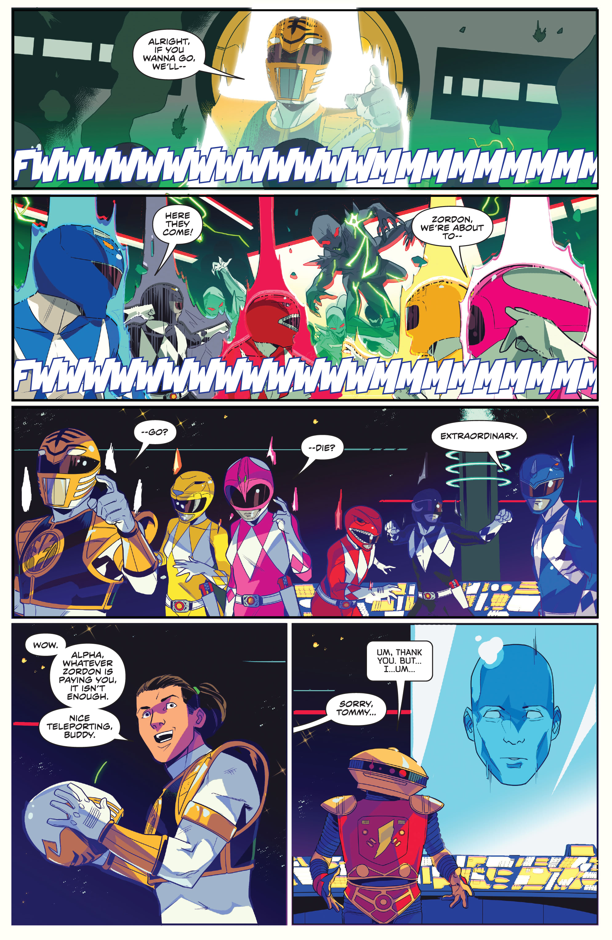 Read online Mighty Morphin comic -  Issue #4 - 16