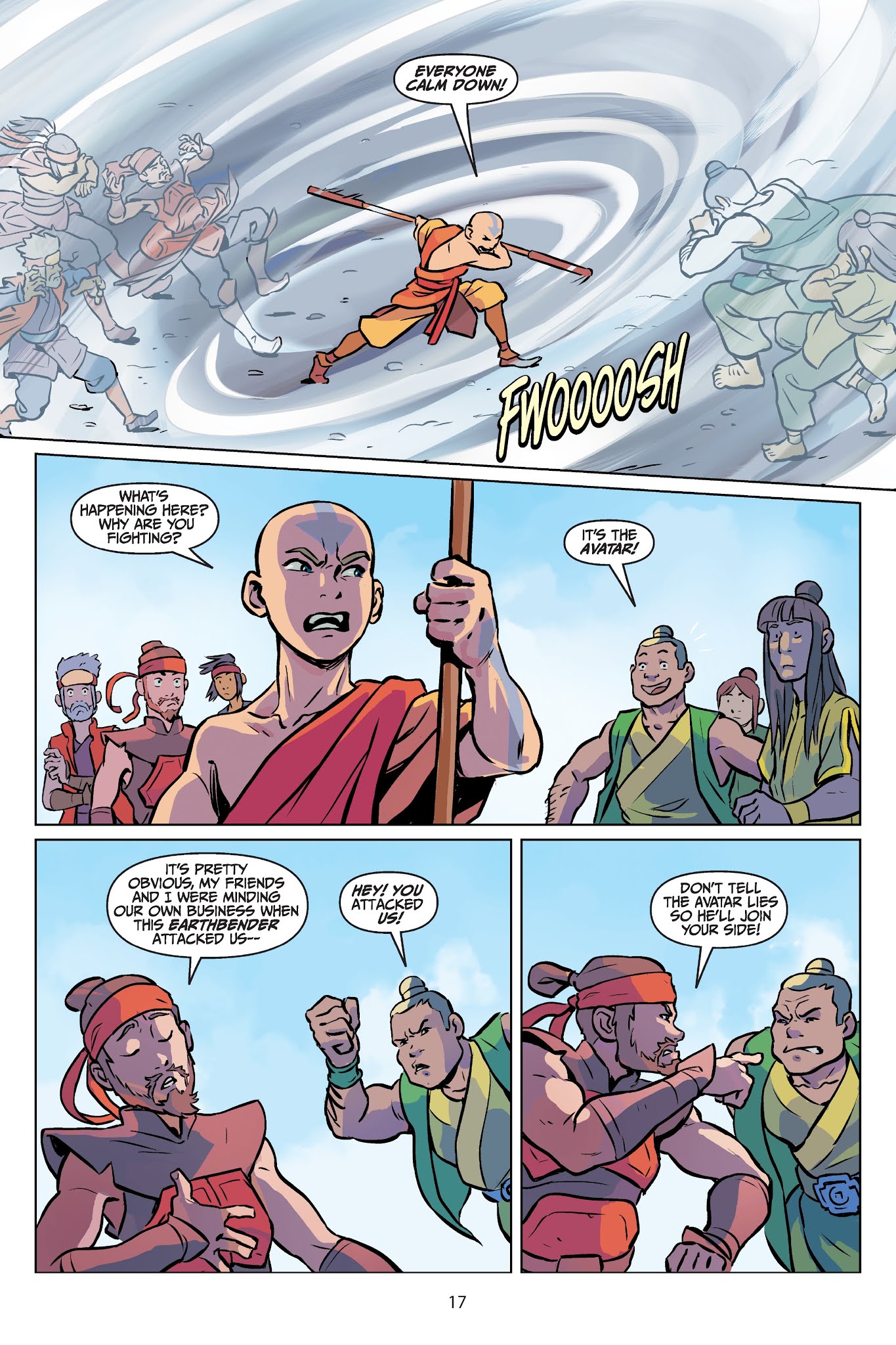 Read online Nickelodeon Avatar: The Last Airbender - Imbalance comic -  Issue # TPB 1 - 18