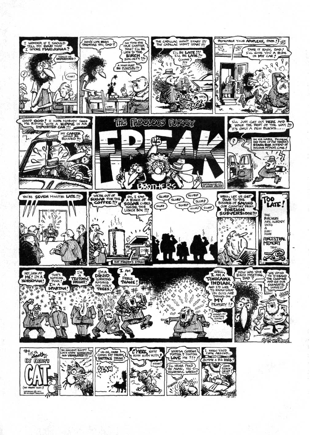 Read online The Fabulous Furry Freak Brothers comic -  Issue #2 - 38