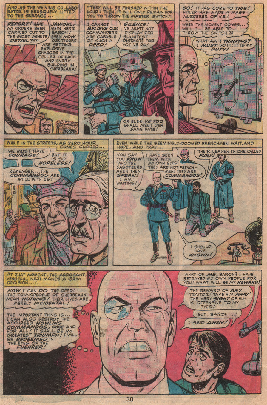 Read online Sgt. Fury comic -  Issue #130 - 32