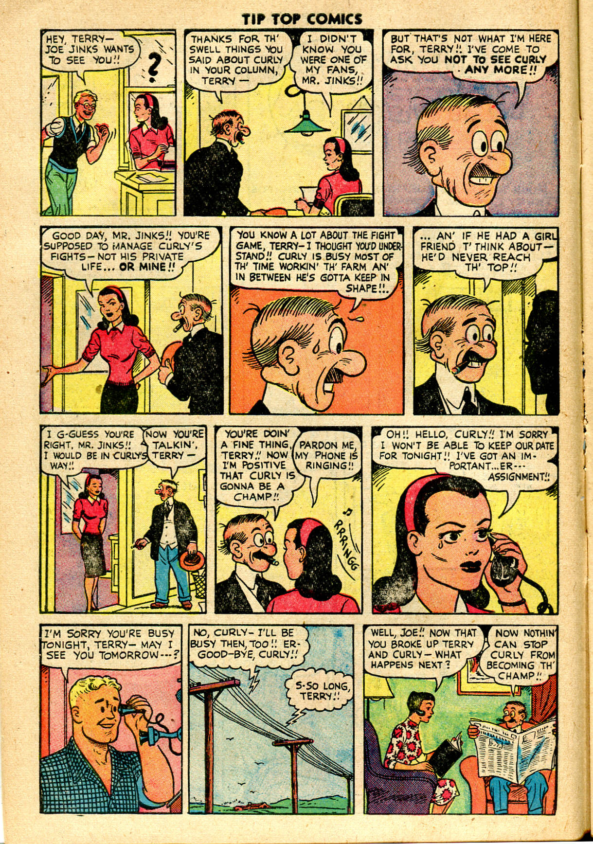 Read online Tip Top Comics comic -  Issue #124 - 12