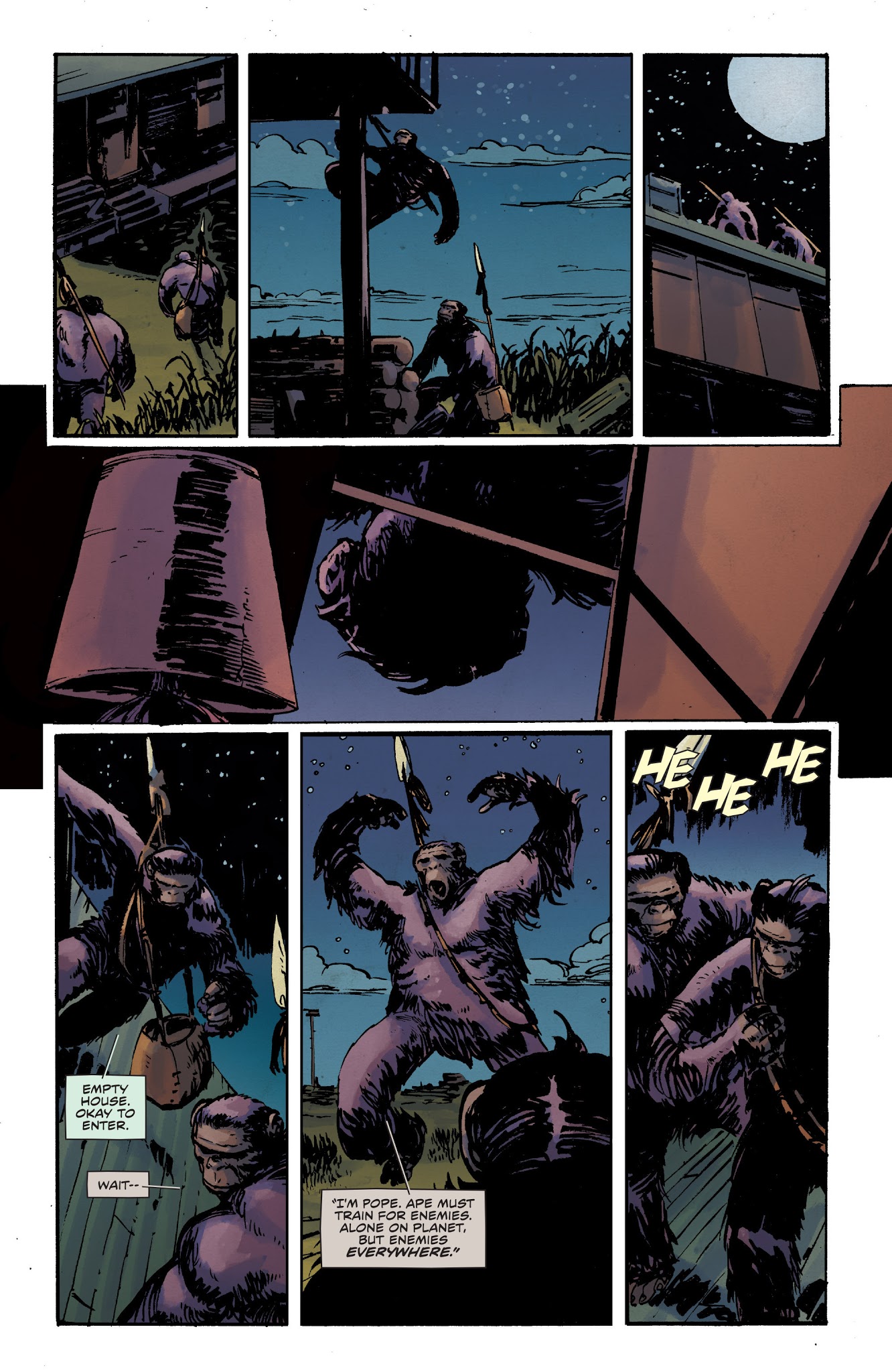 Read online Dawn of the Planet of the Apes comic -  Issue # TPB - 31