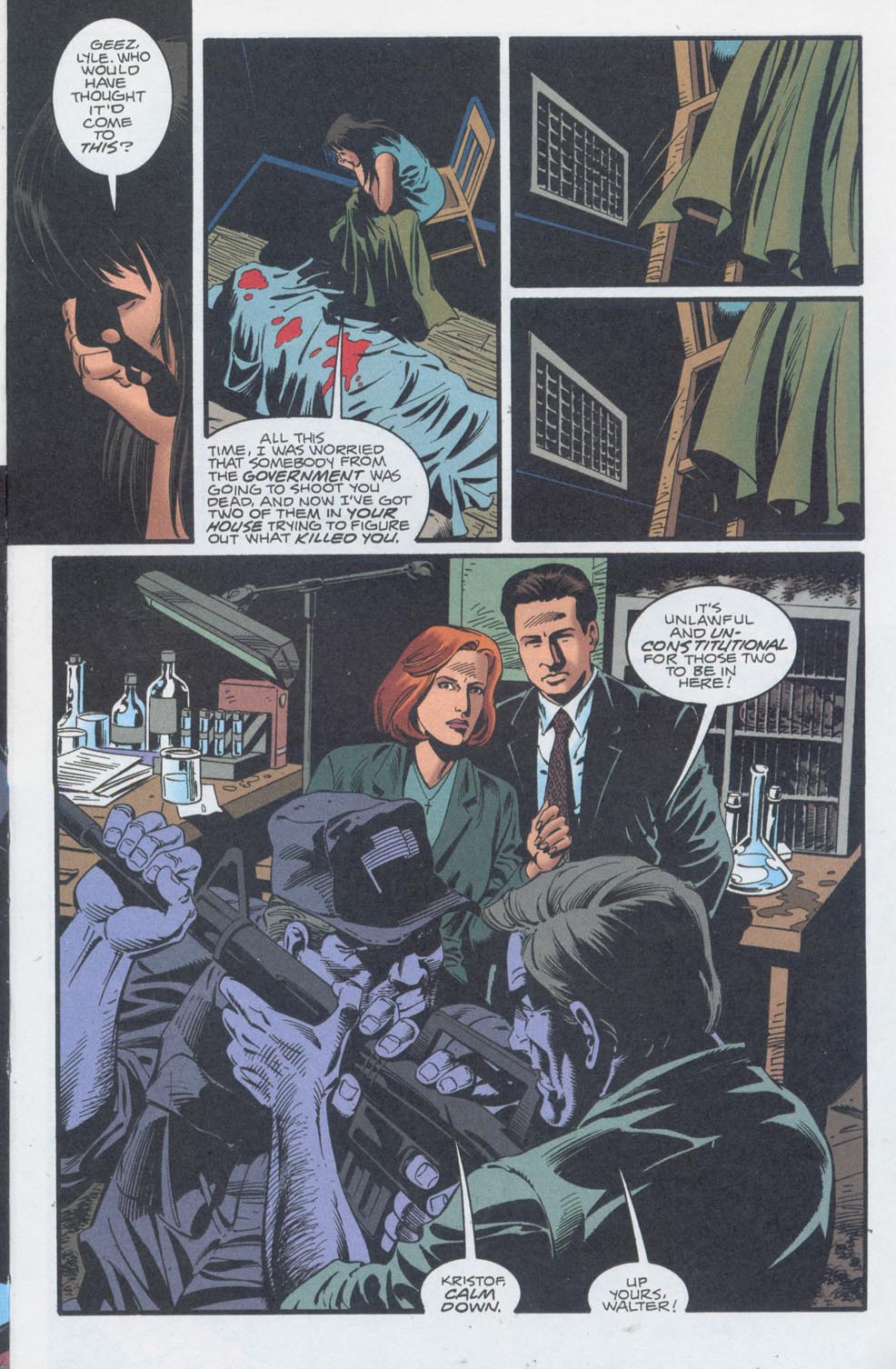 Read online The X-Files (1995) comic -  Issue #30 - 21