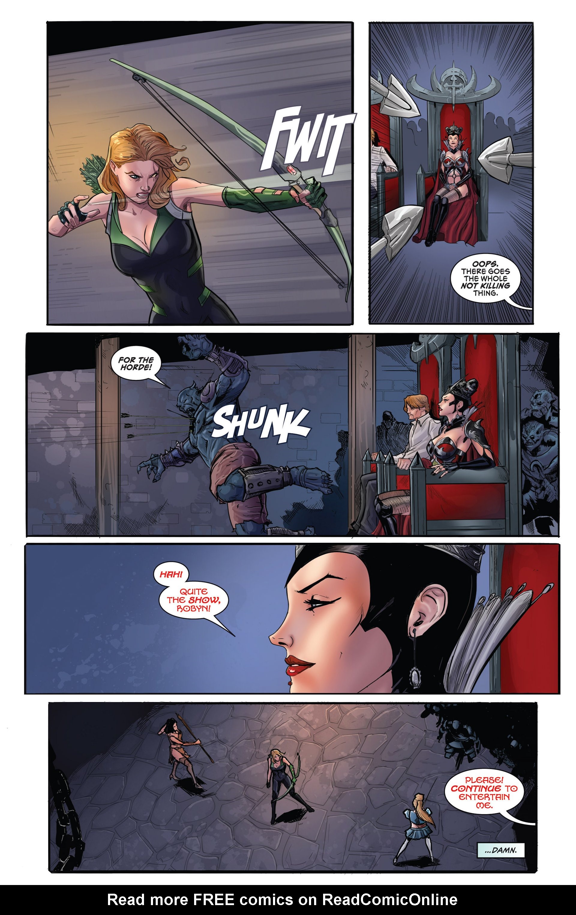 Read online Grimm Fairy Tales presents Robyn Hood: Age of Darkness comic -  Issue # Full - 15