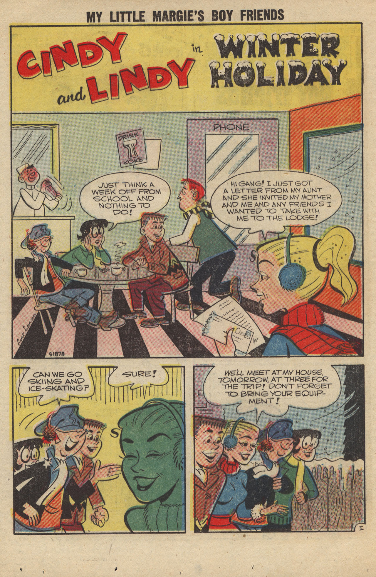 Read online My Little Margie's Boy Friends comic -  Issue #7 - 24