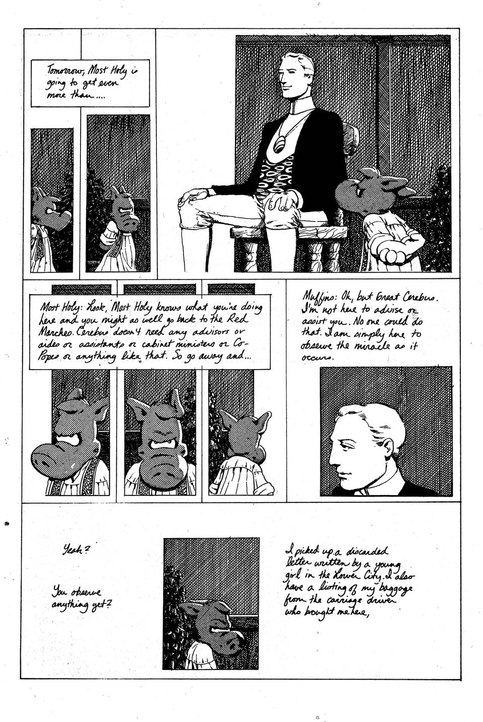 Read online Cerebus comic -  Issue #67 - 23