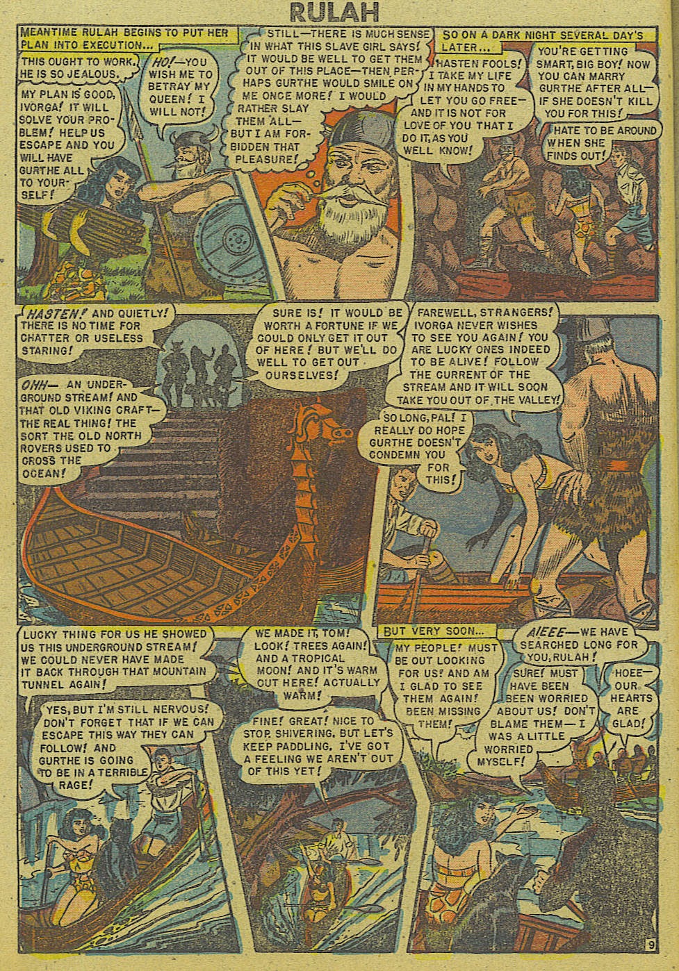 Read online Rulah - Jungle Goddess comic -  Issue #26 - 9