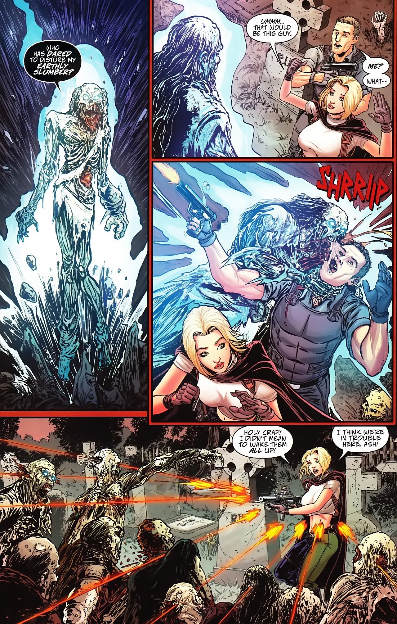 Read online Danger Girl and the Army of Darkness comic -  Issue #4 - 29