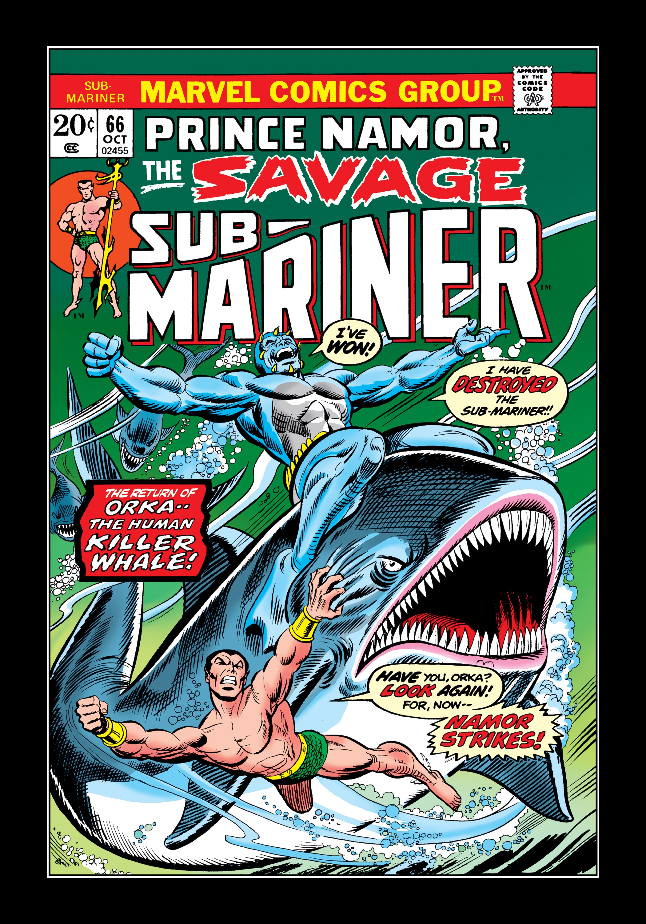 Read online Marvel Masterworks: The Sub-Mariner comic -  Issue # TPB 8 (Part 2) - 13