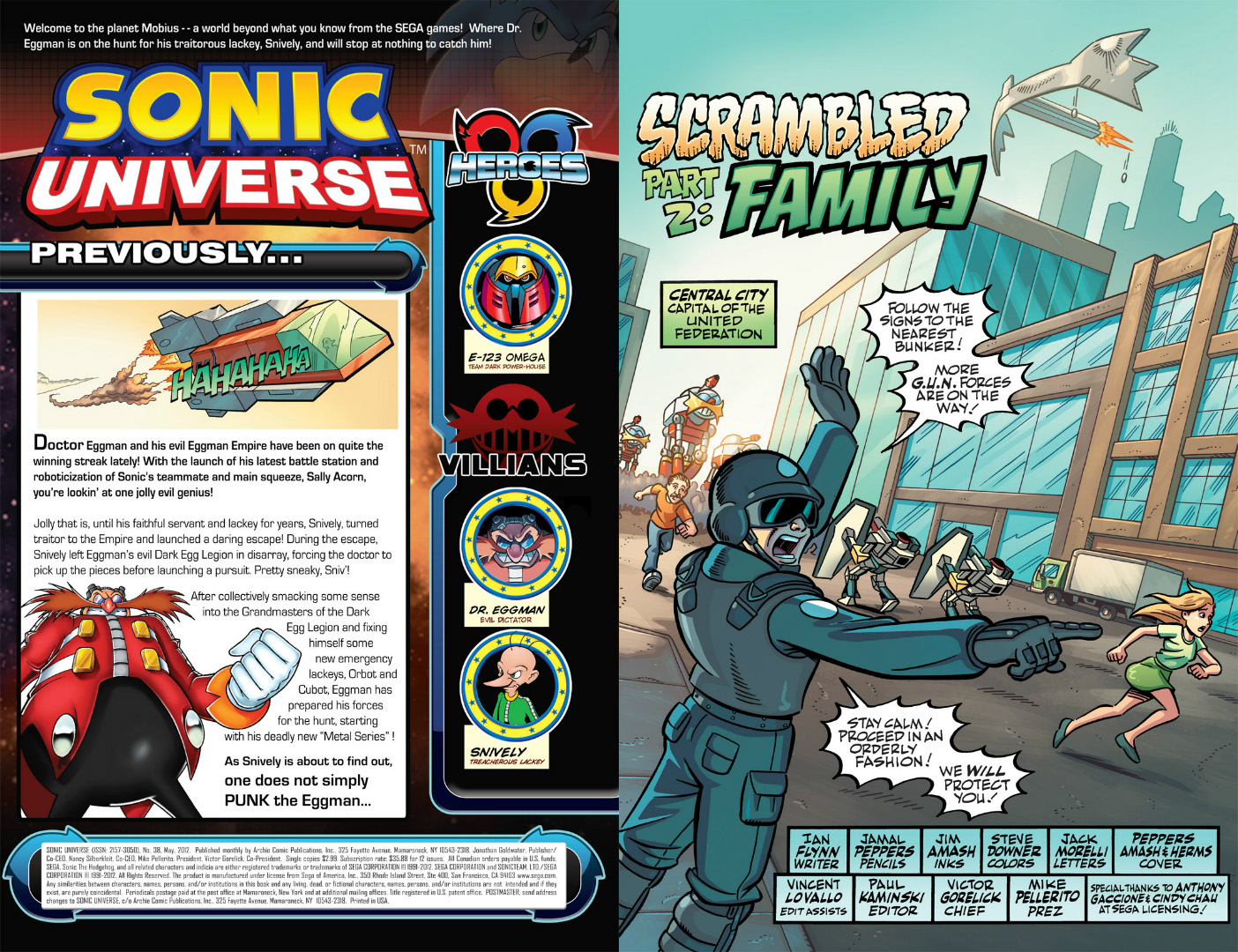 Read online Sonic Universe comic -  Issue #38 - 2