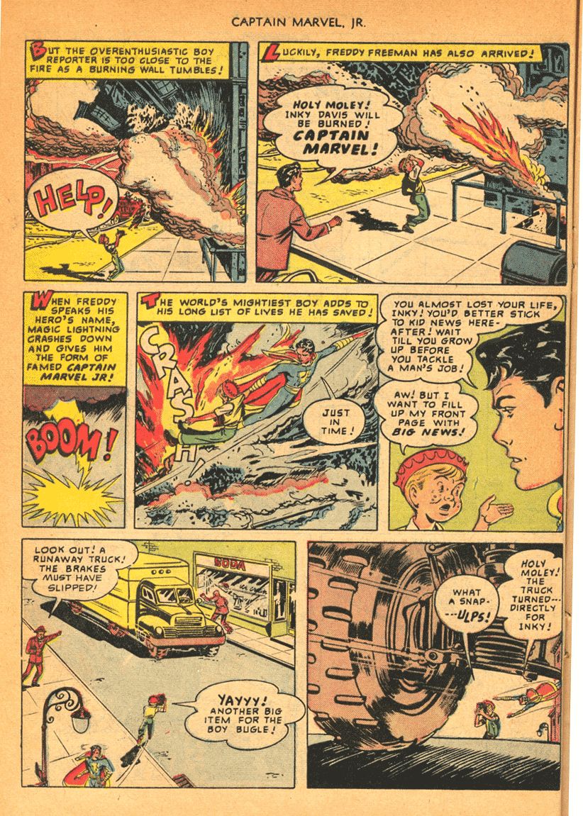 Read online Captain Marvel, Jr. comic -  Issue #84 - 14