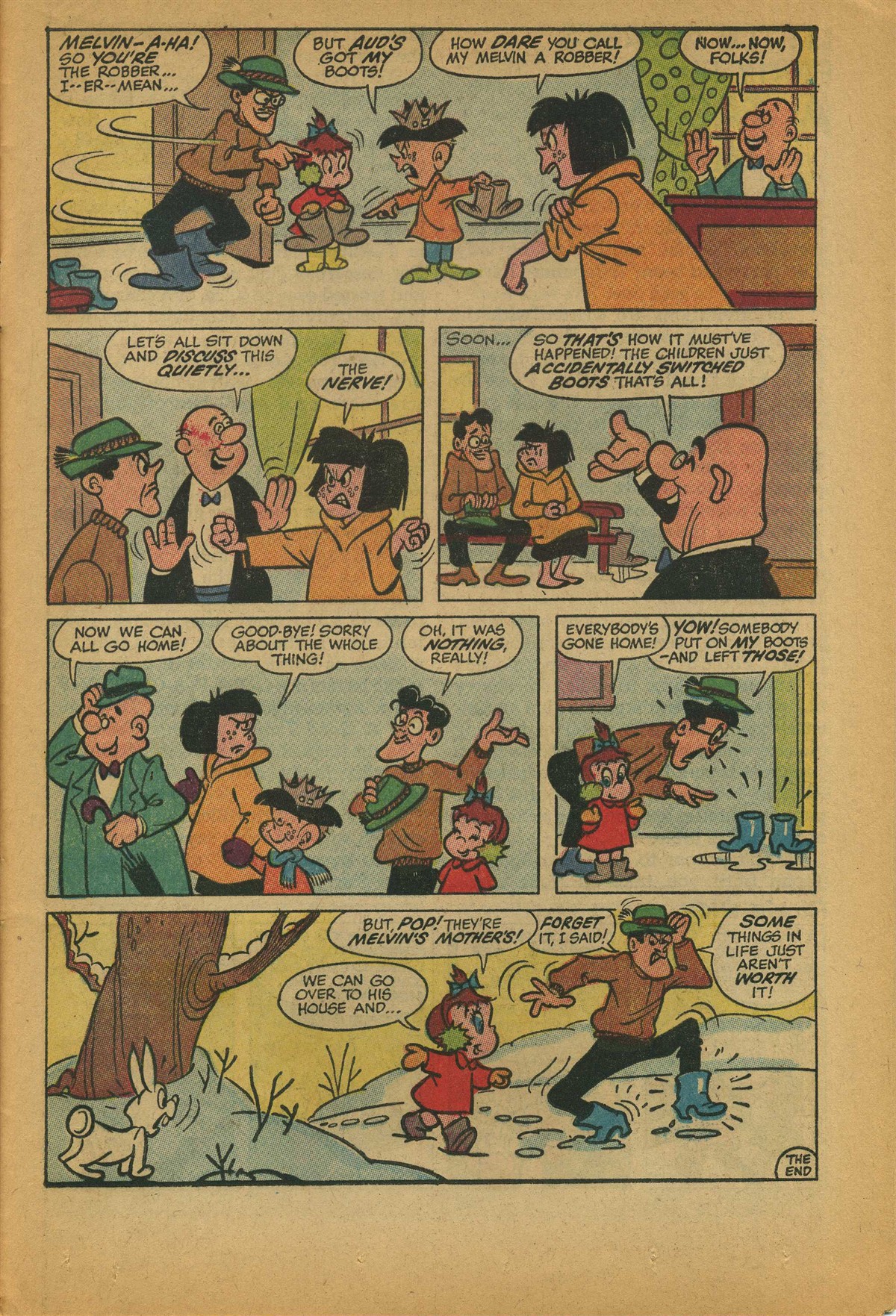 Read online Little Audrey And Melvin comic -  Issue #12 - 25