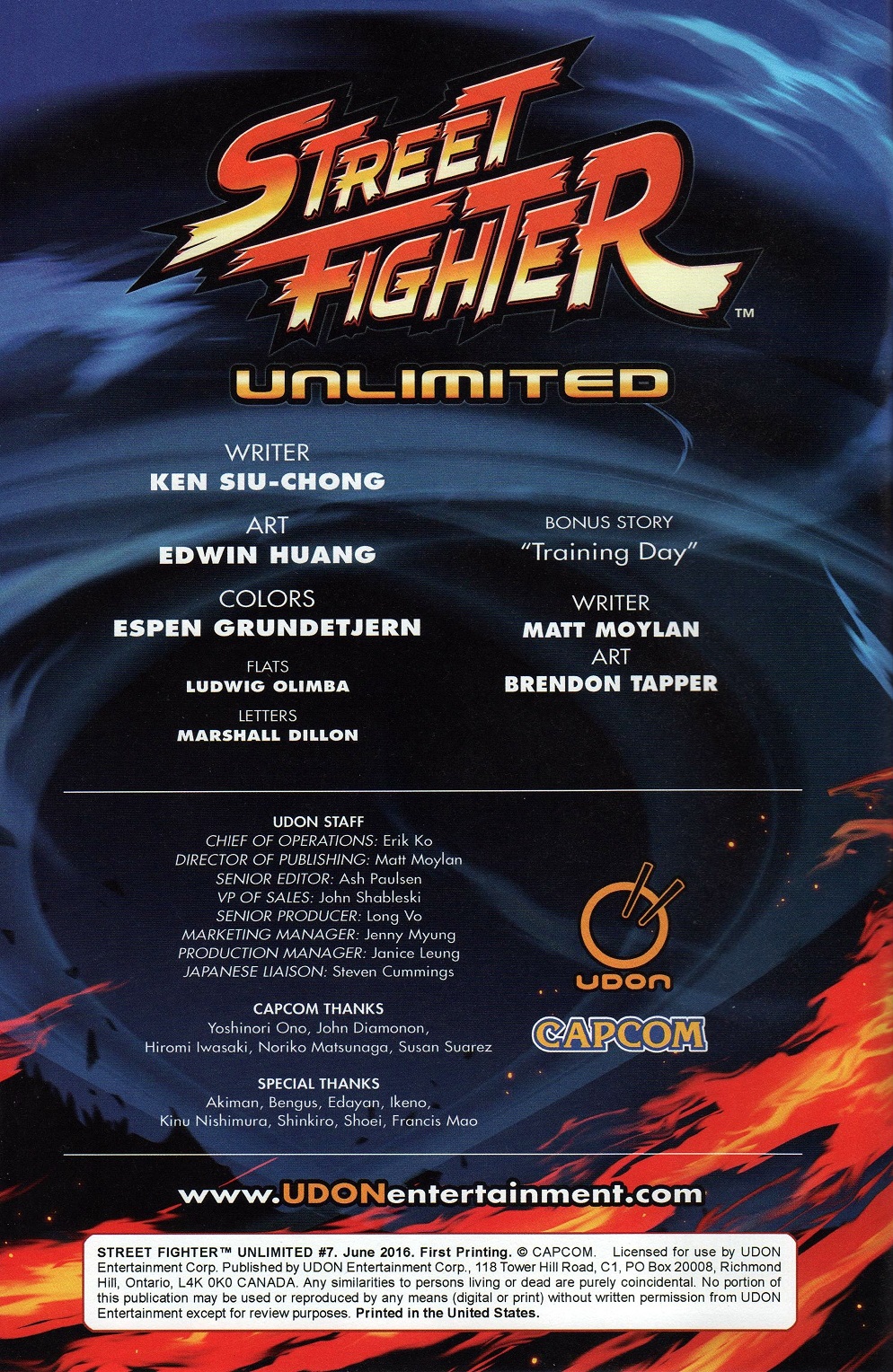 Read online Street Fighter Unlimited comic -  Issue #7 - 2