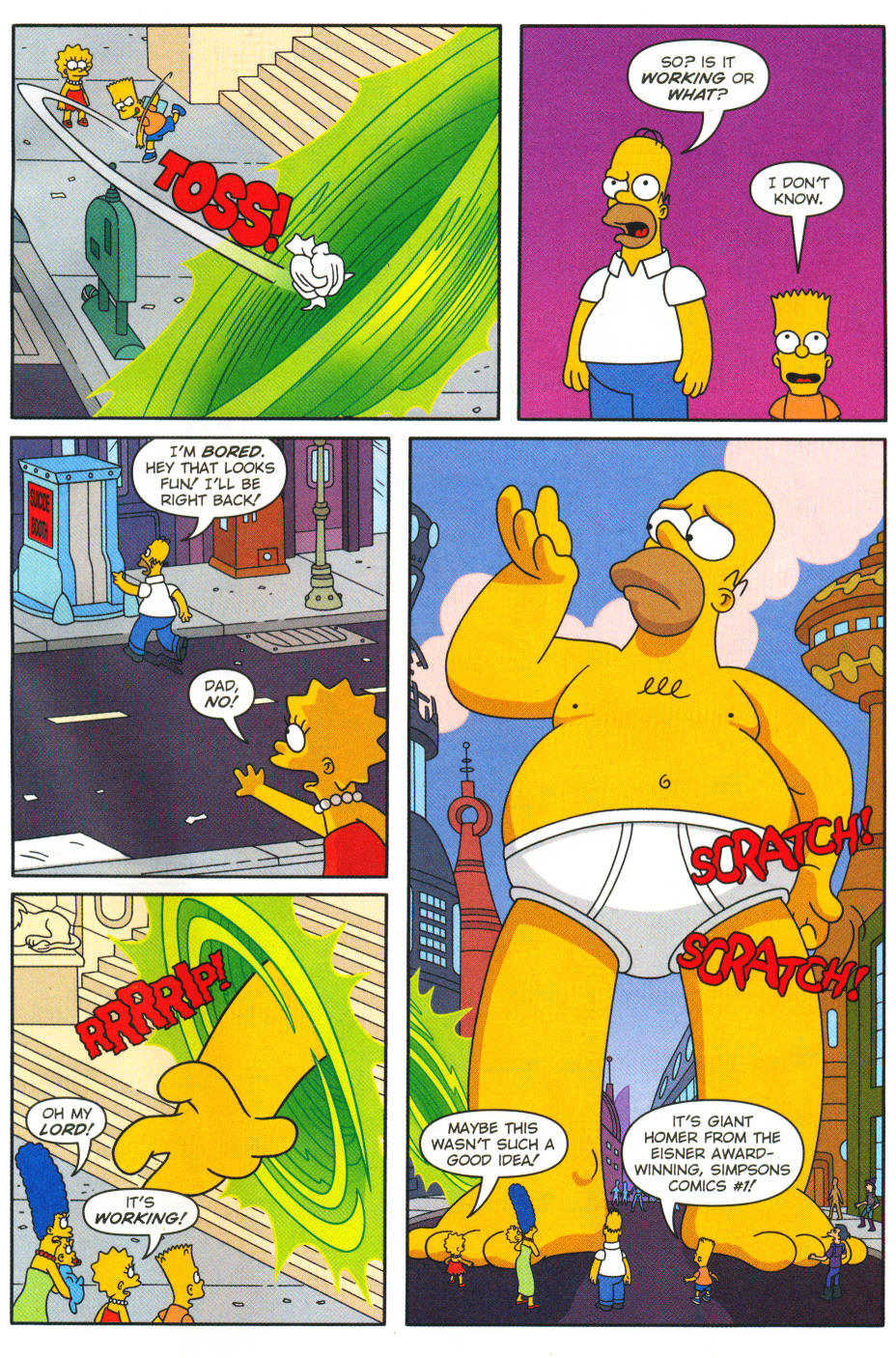 Read online Futurama Comics comic -  Issue #19c - 20