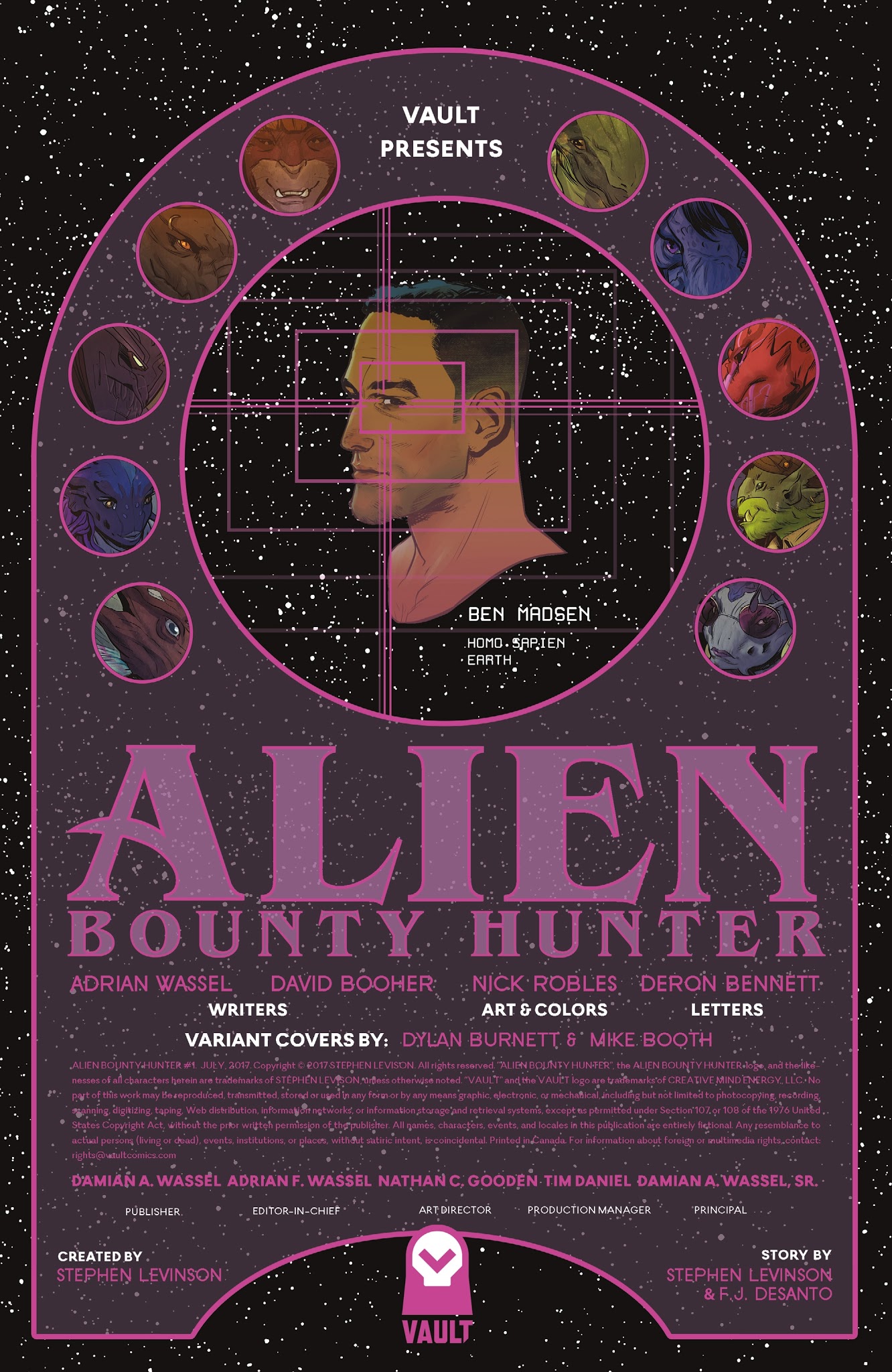 Read online Alien Bounty Hunter comic -  Issue #1 - 2