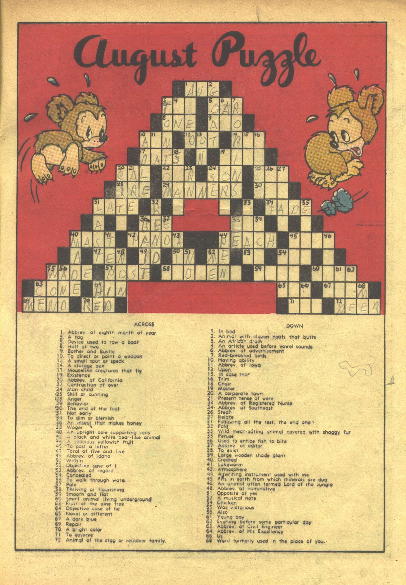 Read online Walt Disney's Comics and Stories comic -  Issue #23 - 63